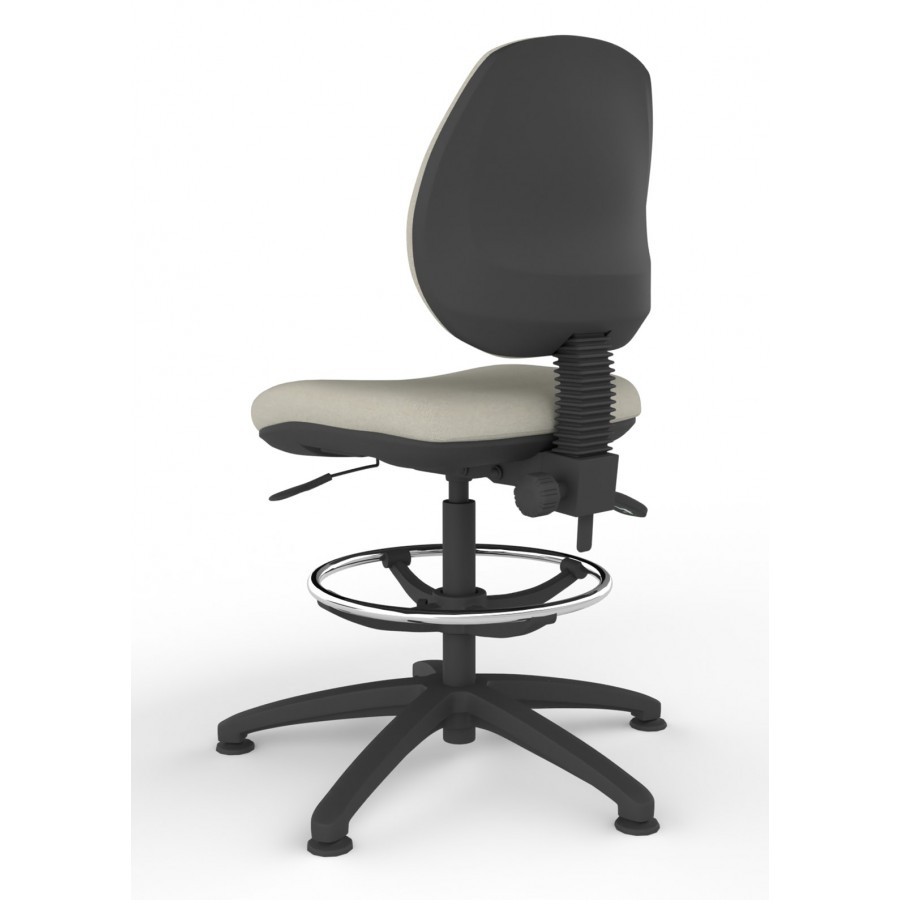 Contract Medium Back Draughtsman Chair